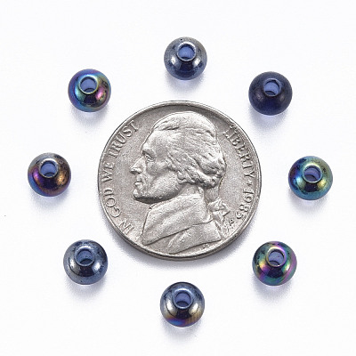 Transparent Acrylic Beads MACR-S370-B6mm-752-1