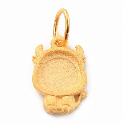 925 Sterling Silver Pendant Cabochon Settings LS-STER-I020-01B-G-1