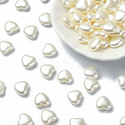 ABS Plastic Imitation Pearl Beads OACR-YW0001-85A-1