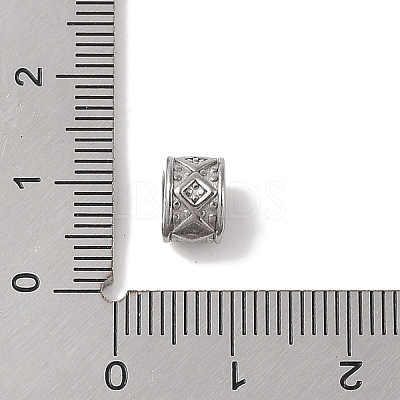 Non-Tarnish 304 Stainless Steel Beads STAS-Z058-03P-05-1