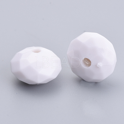 Opaque Acrylic Beads SACR-S300-06C-01-1