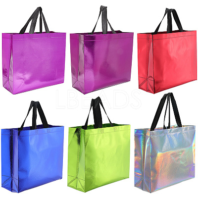 12Pcs 6 Colors Reusable Gift Bags ABAG-SP0001-36A-1