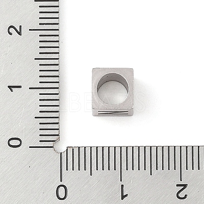 Tarnish Resistant 201 Stainless Steel European Beads LS-STAS-M058-01N-P-1