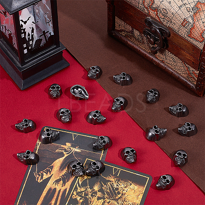 20Pcs 2-Hole Zinc Alloy Buttons FIND-OC0013-67B-1