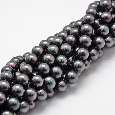Shell Pearl Bead Strands X-BSHE-L025-05-8mm-1