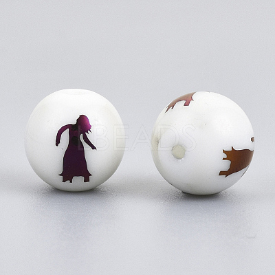 Electroplate Glass Beads LS-EGLA-S178-11K-07-1