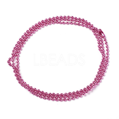 Iron Ball Bead Chains CH-E002-2.4mm-1A-1