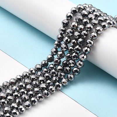 Terahertz Stone Beads Strands G-D461-13B-1