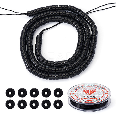 1 Strand Natural Black Onyx(Dyed & Heated) Beads Strands G-TA0002-95-1