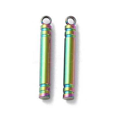 304 Stainless Steel Pendants STAS-Z062-01RC-1