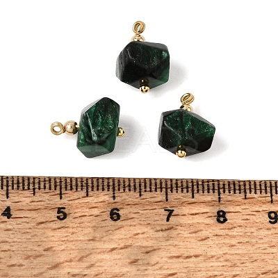 Natural Fuchsite Pendants GG-CBACE45-01G-02-1