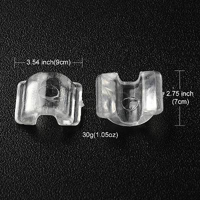 Acrylic Base for Hair Tie Making SACR-YW0001-52-1
