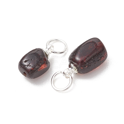 Natural Amber Pendants PALLOY-JF05375-02-1