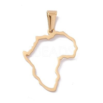 PVD Vacuum Plating 304 Stainless Steel Pendants STAS-G284-02G-1
