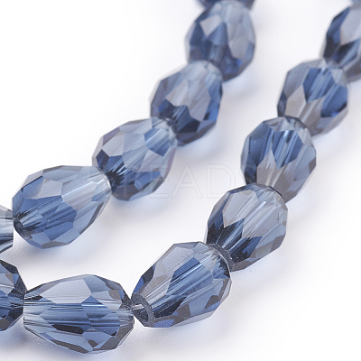 Glass Beads Strands GC890Y-1
