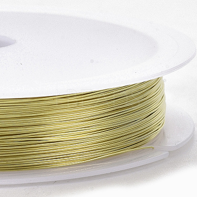 Round Copper Jewelry Wire CWIR-S002-0.5mm-02-1