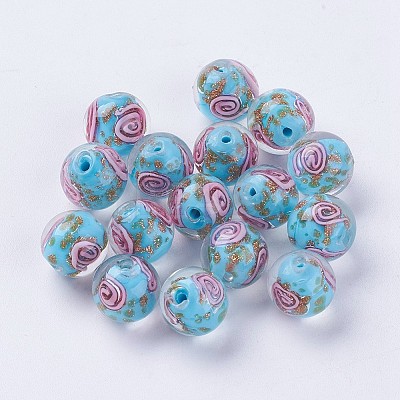 Handmade Lampwork Beads LAMP-J089-C05-1