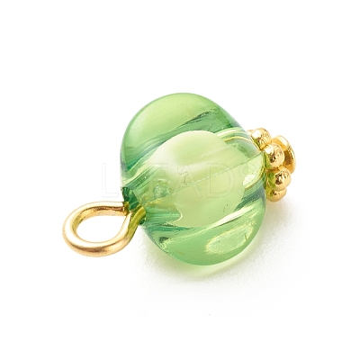 Transparent Acrylic Pendants PALLOY-JF01834-01-1