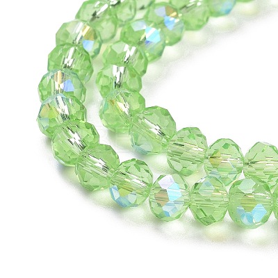 Electroplate Glass Beads Strands EGLA-A034-T4mm-L17-1