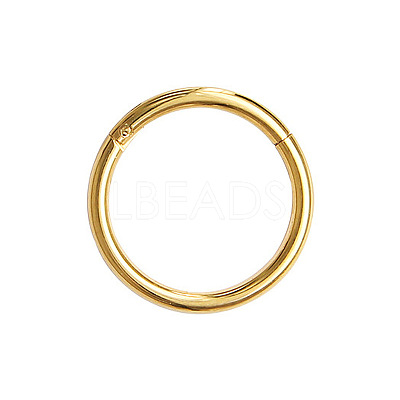 316L Surgical Stainless Steel Hoop Cartilage Earrings WGB51CA-61-1