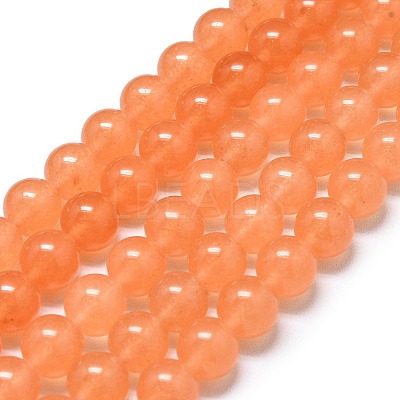Natural Malaysia Jade Beads Strands G-L645-C01-10mm-20-1