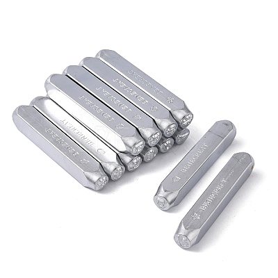 Iron Seal Stamps AJEW-L060-08-1