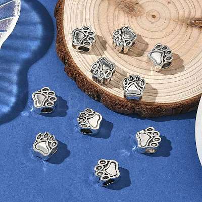 Alloy European Beads PALLOY-S079-048AS-1