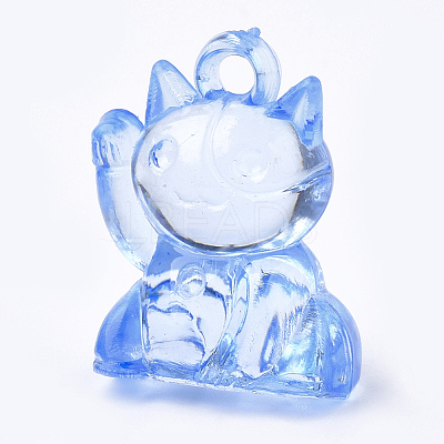 Transparent Acrylic Pendants X-TACR-S149-10-1