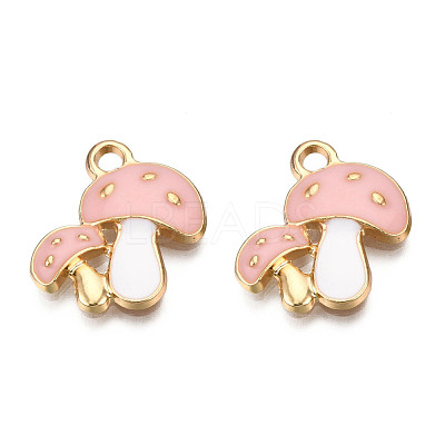Autumn Theme Alloy Enamel Pendants ENAM-T009-46D-RS-1