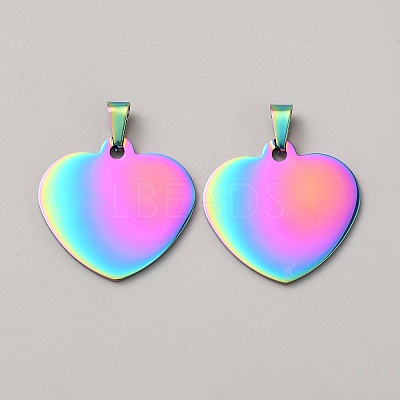 Heart/Flat Round/Teardrop Alloy Pendants FIND-WH0139-321A-RC-1