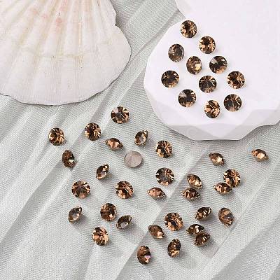 Preciosa&reg MAXIMA Crystal Round Stones Y-PRC-RBSS10-10220-1