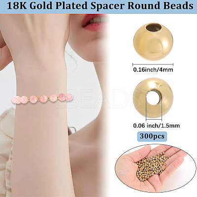Brass Spacer Beads KK-BBC0015-08C-1