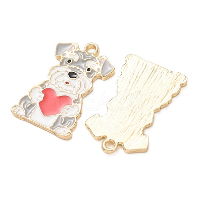 Alloy Enamel Pendants AL-CBA5FAE-05G-B-1