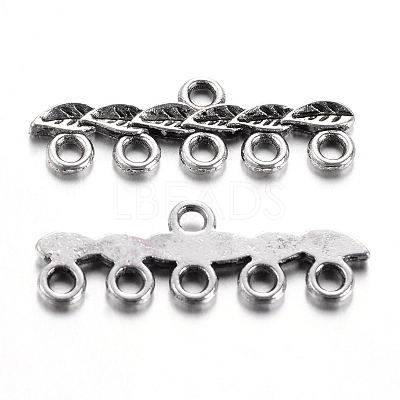 Tibetan Style Alloy Chandelier Components Links LS-TIBE-40098-AS-RS-1