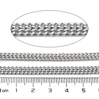 Tarnish Resistant 304 Stainless Steel Wheat Chain CHS-H026-04P-1