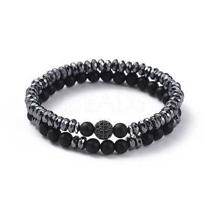 Stretch Bracelet Sets BJEW-JB05030-1