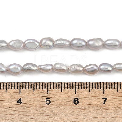 Natural Cultured Freshwater Pearl Beads Strands PEAR-P064-20E-04E-1