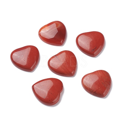 Natural Red Jasper Cabochons G-P021-08-1