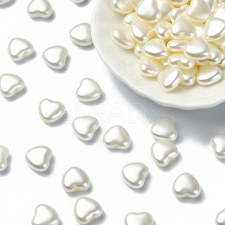 ABS Plastic Imitation Pearl Beads OACR-YW0001-85A-1