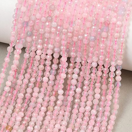 Natural Morganite Beads Strands G-O166-25-4mm-1