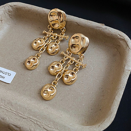 Alloy Chandelier Earrings for Women WG9A250-01-1