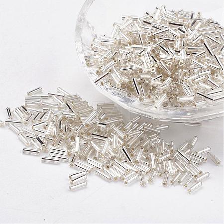 Glass Bugle Beads SEED-E001-12mm-21-1