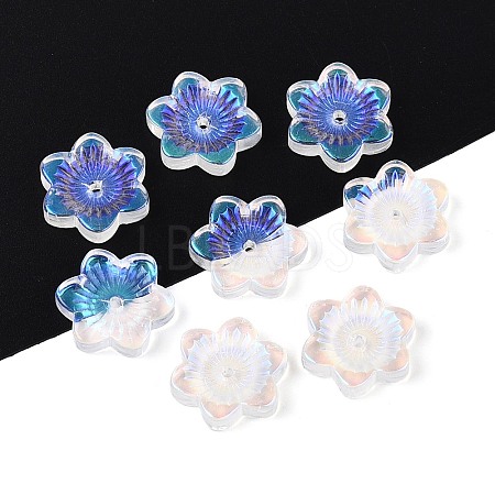 Transparent Glass Beads GGLA-S046-03B-1