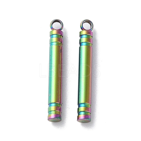 304 Stainless Steel Pendants STAS-Z062-01RC-1