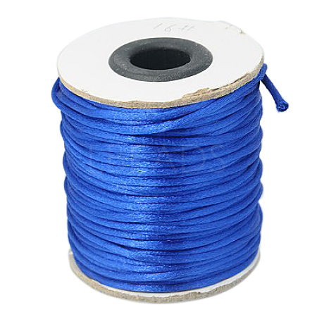 Nylon Satin Rattail Cords NWIR-A003-16-1