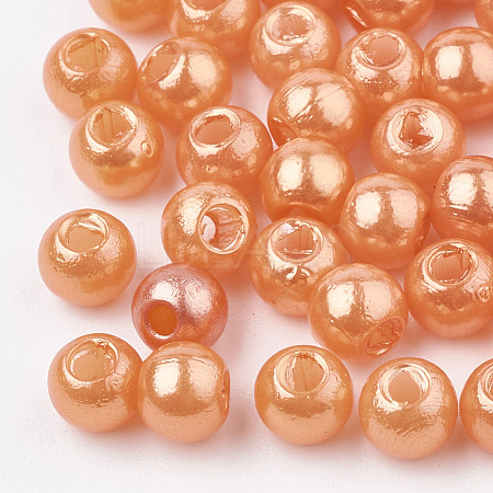 ABS Plastic Beads OACR-Q004-4mm-03-1