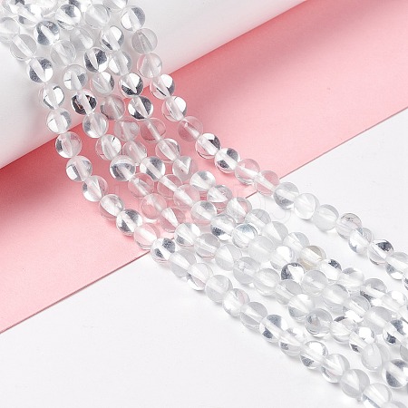 Synthetic Moonstone Beads Strands G-E573-02A-24-1