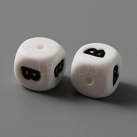 Food Grade Eco-Friendly Silicone Beads SIL-TAG0001-01B-1