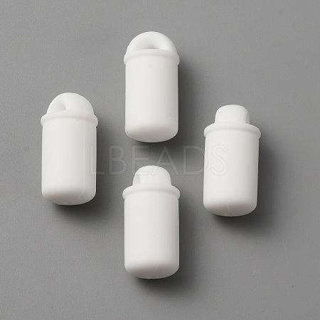 Bottle Food Grade Eco-Friendly Silicone Beads SIL-WH0006-20A-1