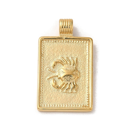 304 Stainless Steel Pendants STAS-L022-306G-04-1